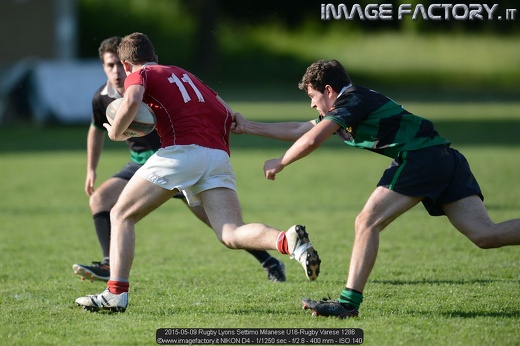 2015-05-09 Rugby Lyons Settimo Milanese U16-Rugby Varese 1286